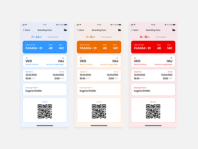 Daily UI Challenge #24 - Boarding Pass