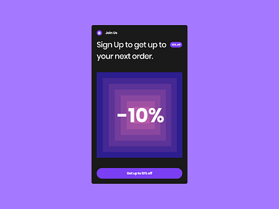 UI Daily Challenge #36 - Special Offer app branding challenge daily dailyui design illustration offer purple special ui web