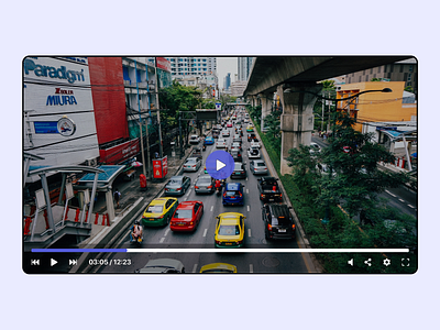 UI Daily Challenge #57 - Video Player app challenge daily dailyui design player ui video videoplayer web