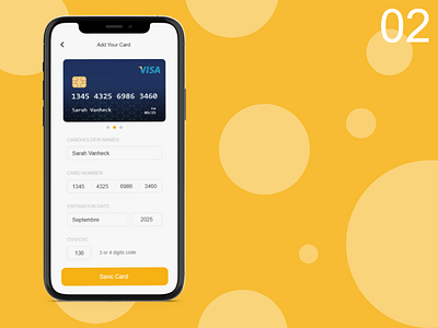 Daily UI 002 - Credit Card Checkout appdesign challenge daily ui 002 dailyui