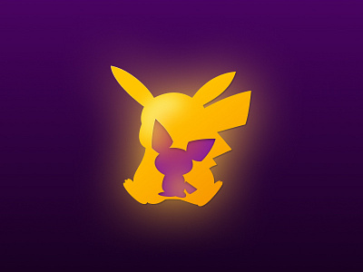 Pika-Pika glow illustration pikachu pokemon
