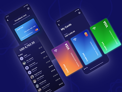 MyCads bank app bank card finance app financial app mobile mobile app mobile app design