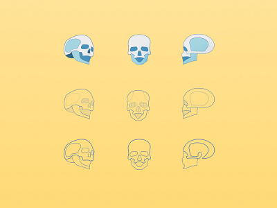 Scull icons