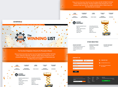 Machines4U | Buyers Choice Award advertising ecommerce email design