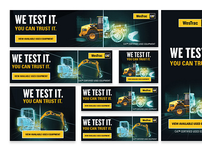 WesTrac Web Banners