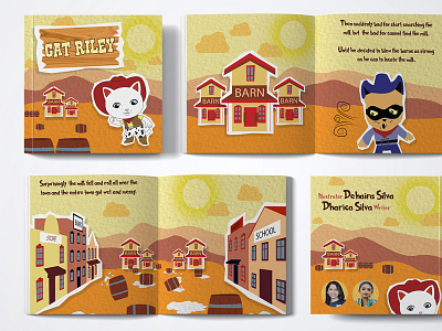 Car Riley Storybook book design illustration printing