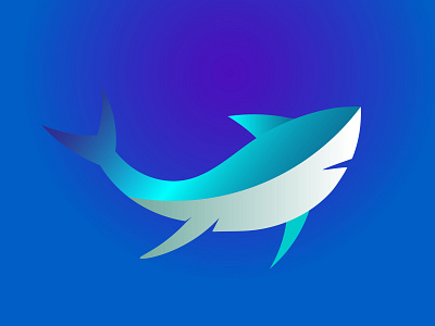 shark animation art design icon illustration illustrator logo vector