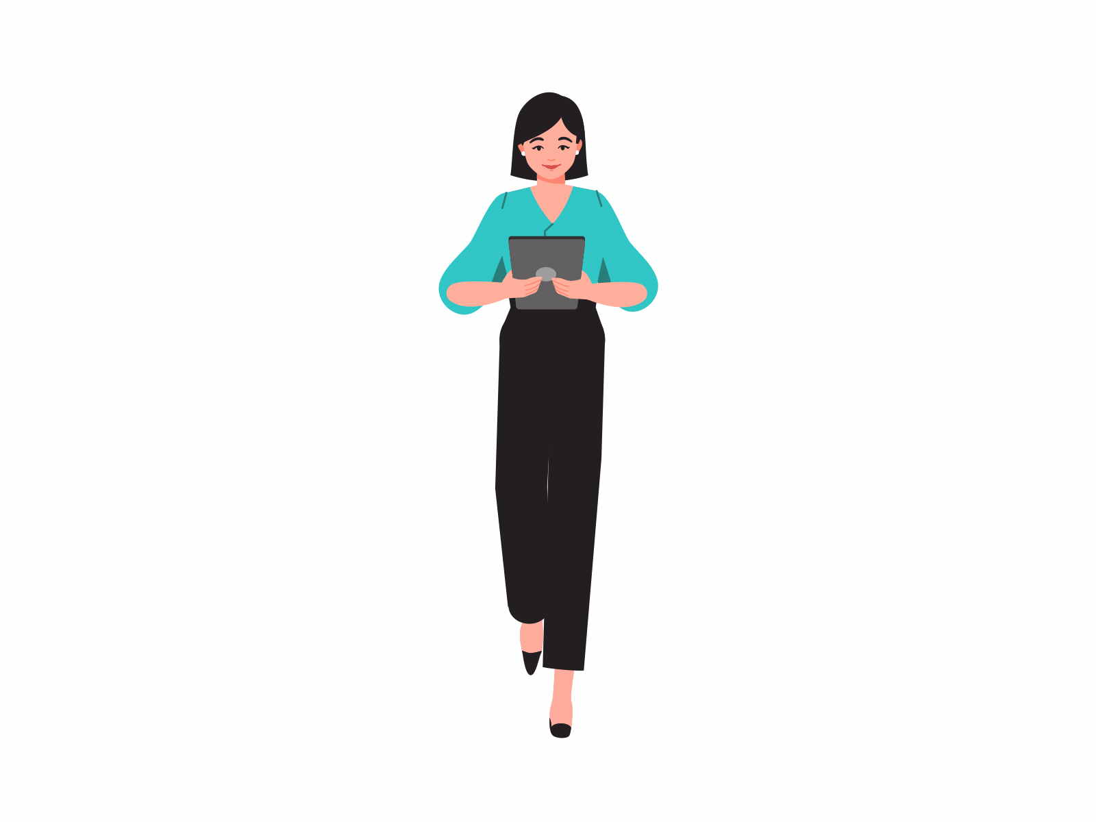 Dribbble - 1600x1200_Woman_Walk_Holding_Tablet.gif by BERG