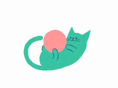 Little Kitty ae animation berg cat cute little motion vanessa port