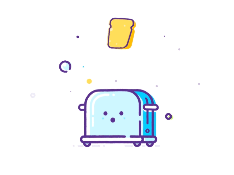 Toaster Tricks ae animation berg motiongraphics prokopenko smooozy toaster
