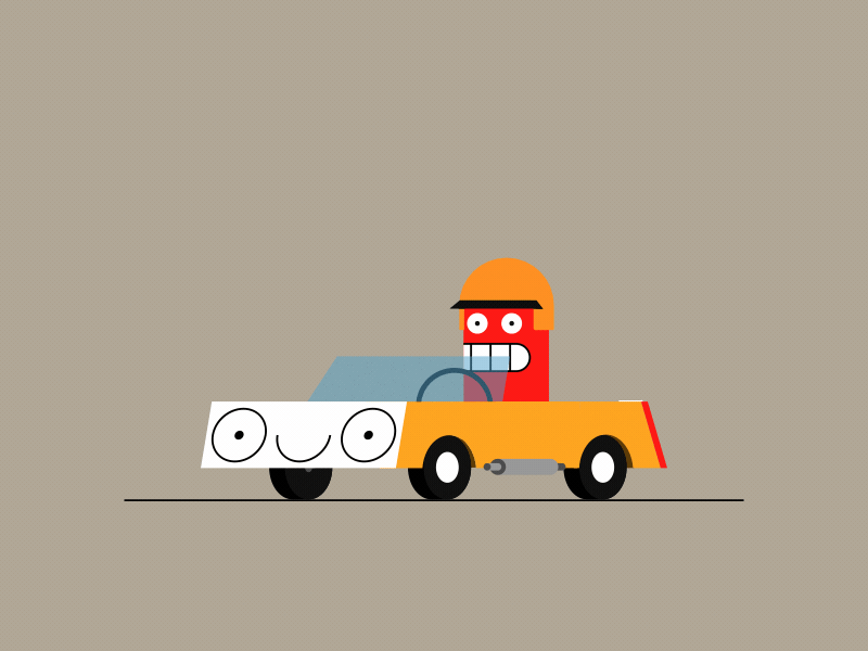 Race Maniac animation berg car character design nowak race vehicle