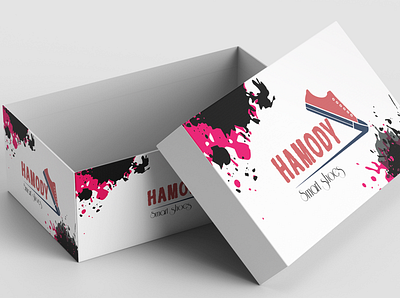 Hamoody Smart shoes branding design illustration logo vector