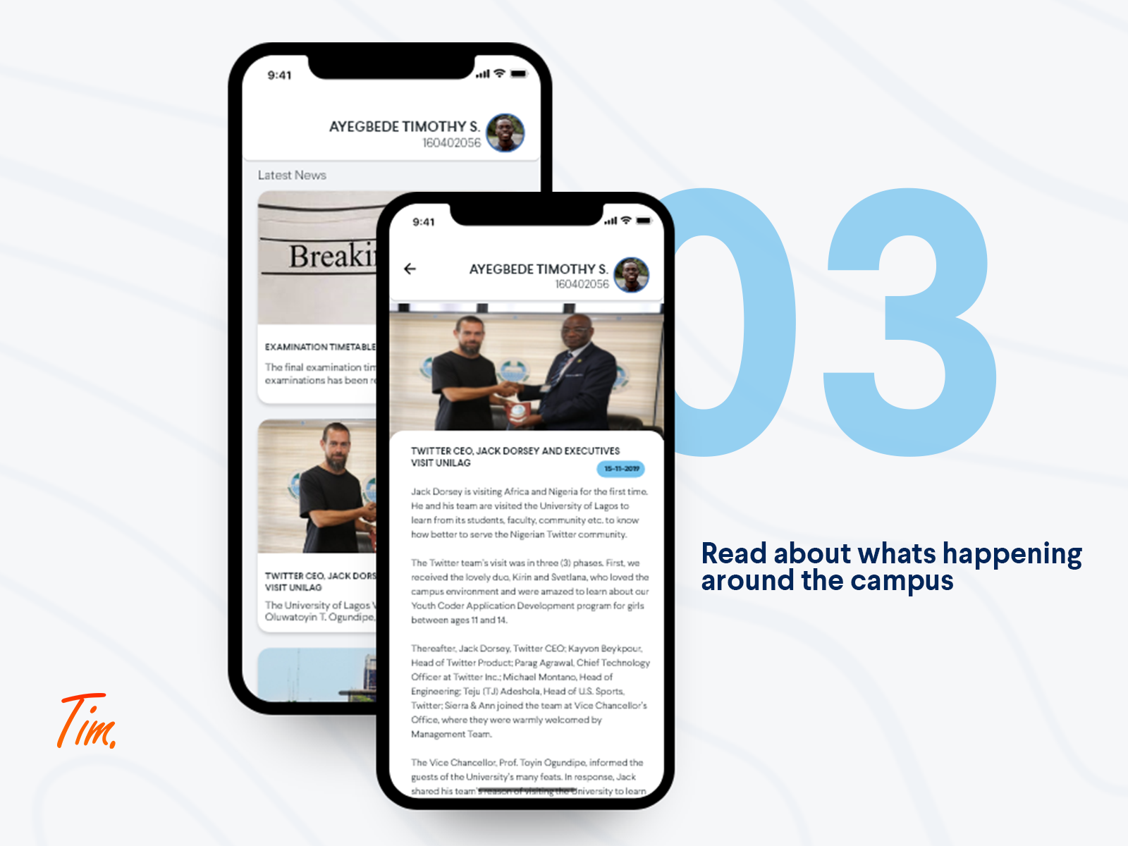 Unilag student portal case study by timothy ayegbede on dribbble