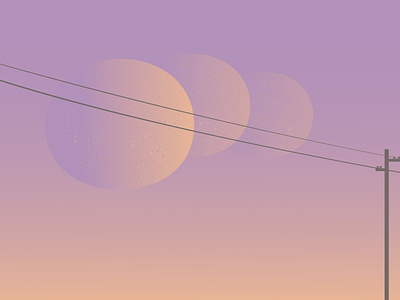 Planets gradiant illustration illustrator vector