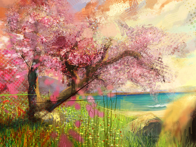 Andres Rigo Zpu 3 album andres art beach cd concept illustration music rigo seasons spring