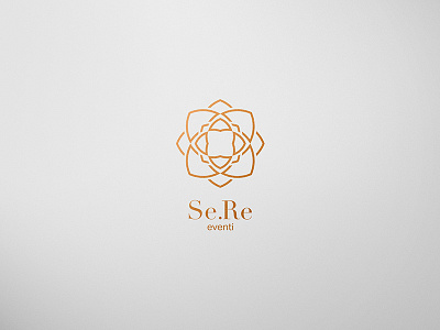 Se.Re art brand branding design elegance foil graphic logo luxury minimalist print visual