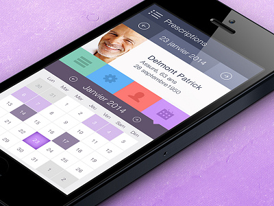ios7 iPhone App Design | UI,UX interface