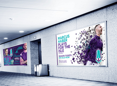 Pacific FC Ads advertising advertisment brand design branding brands design graphic design