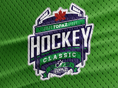 topaz hockey classic brand brand design branding brands design graphic design logo logo design