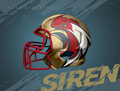 Siren Helmet brand brand design branding brands design graphic design logo logo design sports branding sportswear