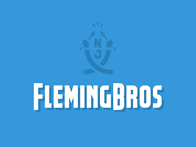 Brand of brothers branding bros brothers fleming graphic design illustration logo logomark