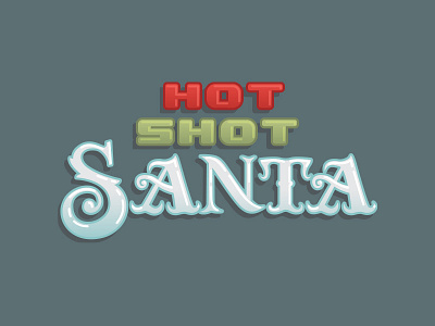 Hot Shot Santa Title Text