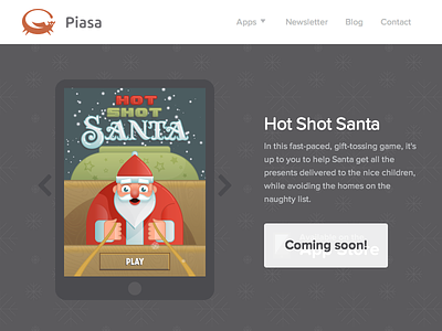 Piasa Games site update