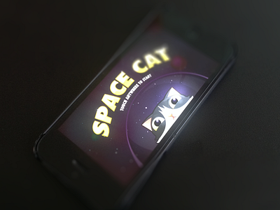 Space Cat cat design game ios mobile space