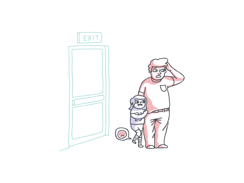 Emergency emergency room illustration story