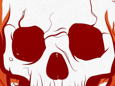 Mr. Skull baby creepy dead death halloween illustration scary skeleton skull your soul is mine