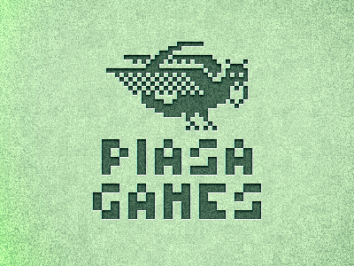 Piasa Games Logo 8 bit 8bit game ios kdm logo mobile nes nintendo piasa games pixel