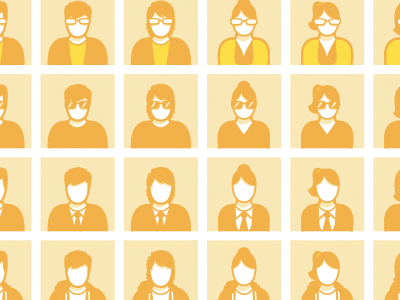 More Customer Types avatar choose color customer type illustration user