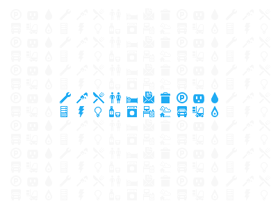 Small detailed icons
