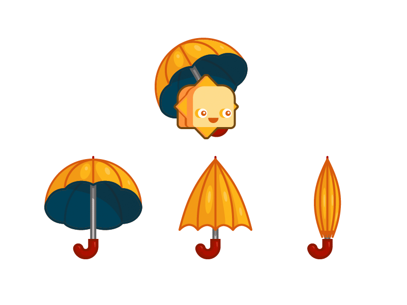 Grilly's umbrella