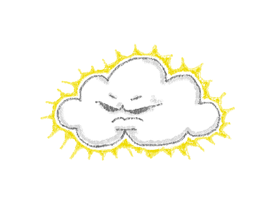 Angry Cloud Sketch angry cloud game grilly the cheese illustration ios piasa games sketch