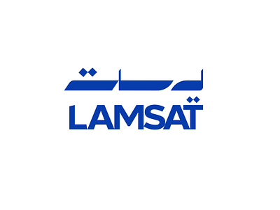 Lamsat Logo brand branding concept design idea ideas identity identity branding identity design identitydesign logo logo brand logo design logodesign logos typography