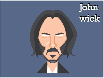 John wick- Caricature