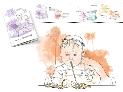 Baby Book Illustration 6