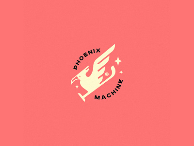 PHOENIX MACHINE brand illustration logo