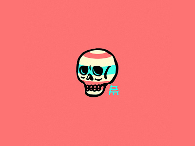 PHOENIX MACHINE SKULL illustration skull skull logo