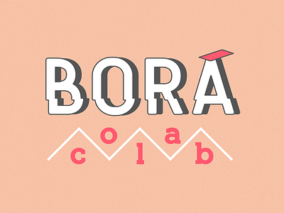 Borá Colab brand branding collab collaborative creative creativity design logo logotype vector