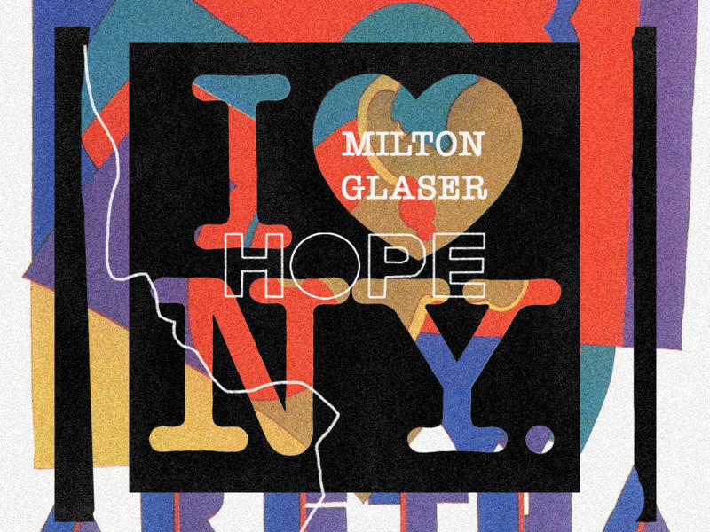 Milton Glaser Collage artwork collage collageart grain milton glaser nyc paper art print tribute