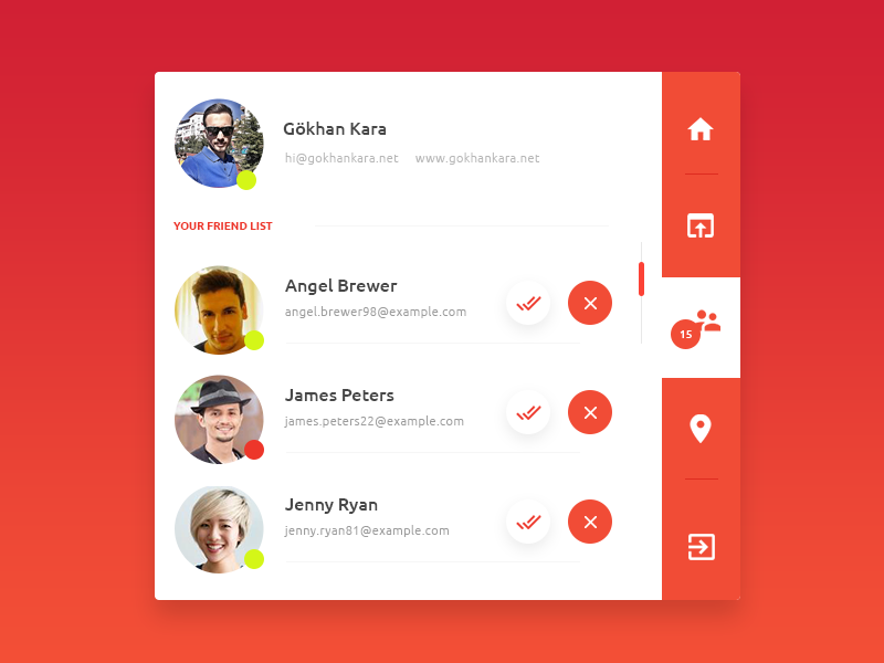 ProfileBox free profile ui kit free ui kit ui kits ux ui free profile box free psd