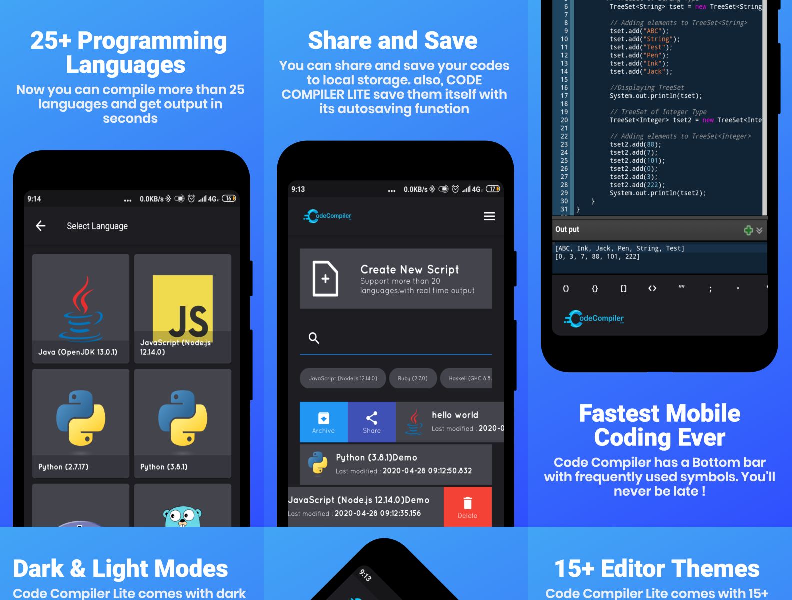Online Code Compiler by Eshan Nimesha on Dribbble