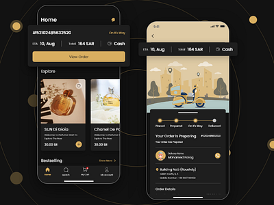 Perfume Mobile Application app design productdesign ui ux ux desuxdesign productdesign ux