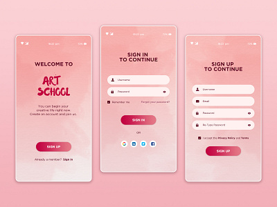 Daily UI  #001  - Sign Up
