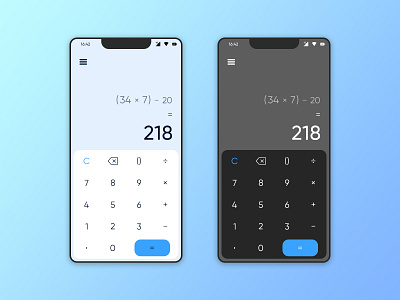 Daily UI #004 - Calculator app calculator challenge concept daily dailydesign dailyinspiration dailyui dailyui 004 dailyuichallenge design interfacedesign ui uidesign userinterface