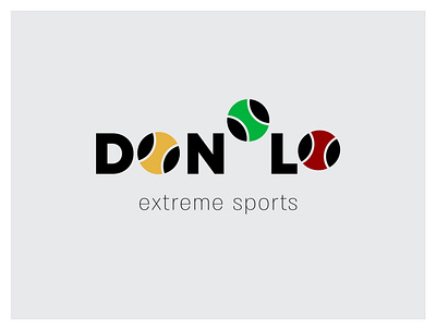donolo ball branding illustration logo sport