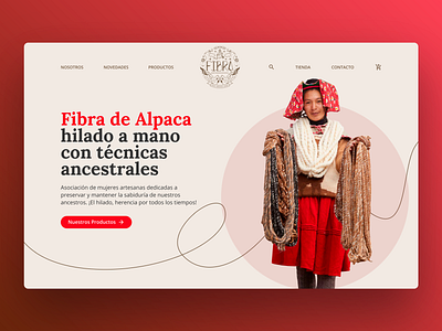 Homepage Desing alpaca design exploration figma figma design freelance home page home screen peru ui ux ui design
