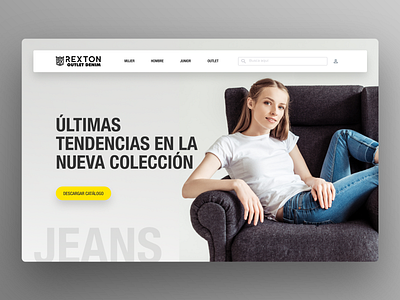 Homepage Jeans figma figma design freelance home page homepage design jeans landing page landing page design ui ui design